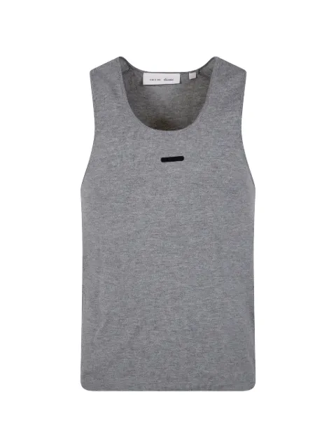 FEAR OF GOD ESSENTIALS logo-patch tank top Grey 125SP265102FW