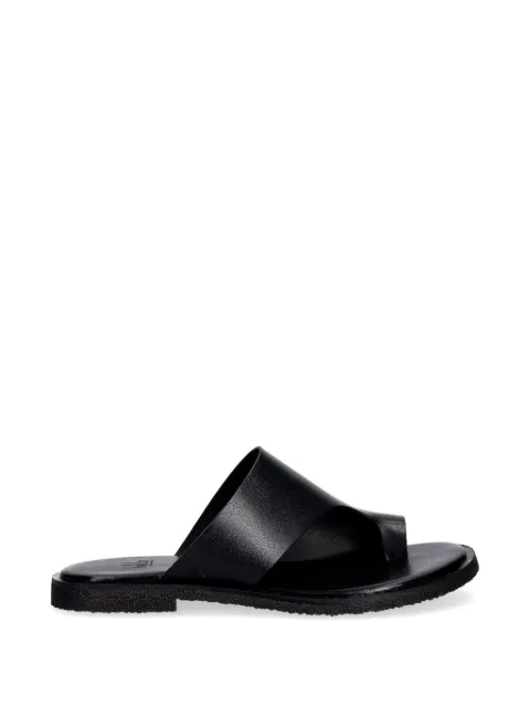 BILLI BI toe-strap leather sandals Black T8011