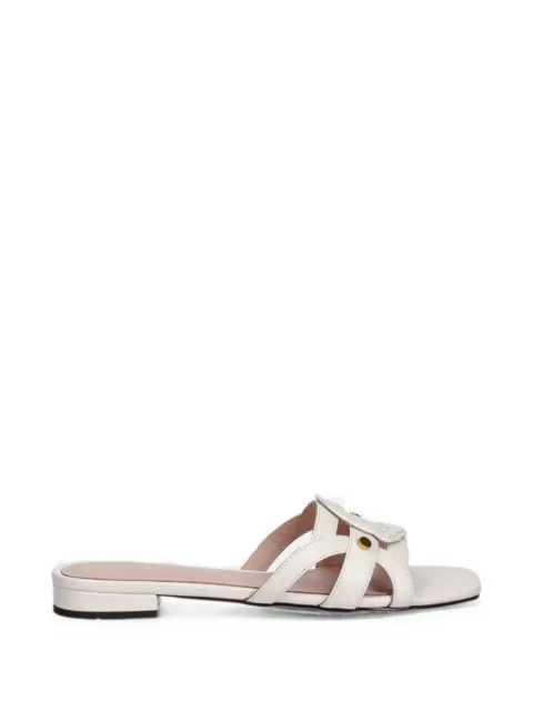 Coccinelle C-Me logo-appliqué sandals Neutrals E4U7R170201