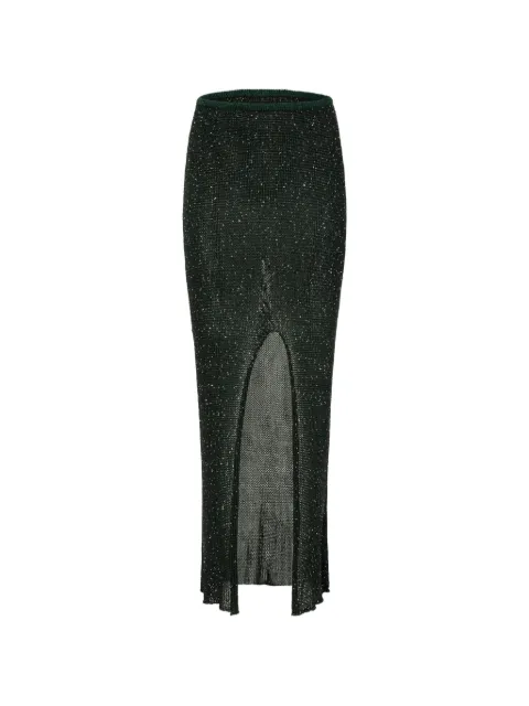 PARAMIDONNA Bruna split skirt Black SS26BSM