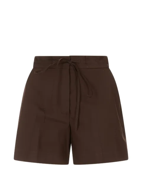 P.A.R.O.S.H. Cannes drawstring-waist shorts Brown CANNESD210166