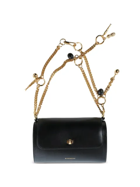 Givenchy small Pout charm-embellished shoulder bag Black BB517NB2GZ