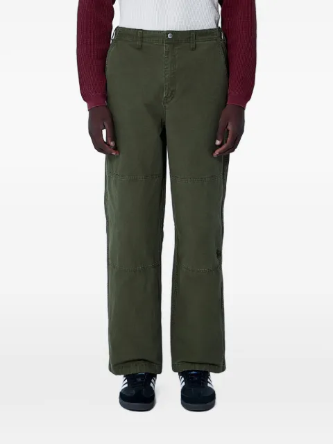 Stüssy logo-detail trousers Green 1167082726