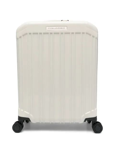 PIQUADRO PQ-Light ribbed-texture luggage Neutrals BV4425PQL