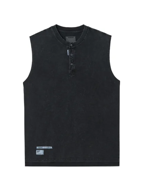 Musium Div. acid-wash T-shirt Black MMUVTM01187X