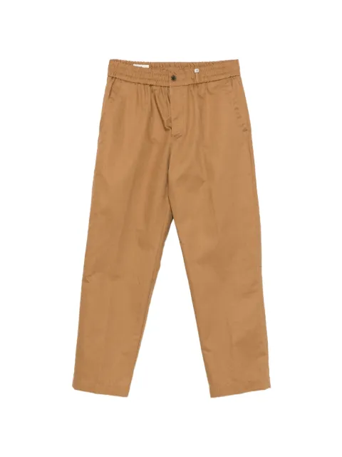 Myths elasticated-waistband trousers Brown 26M01L70
