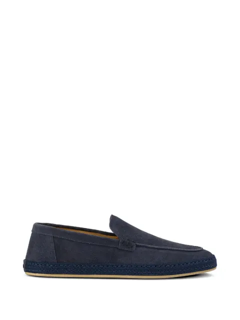 Doucal's Midnight suede braided espadrilles Blue DU3428MALNUY009BB15