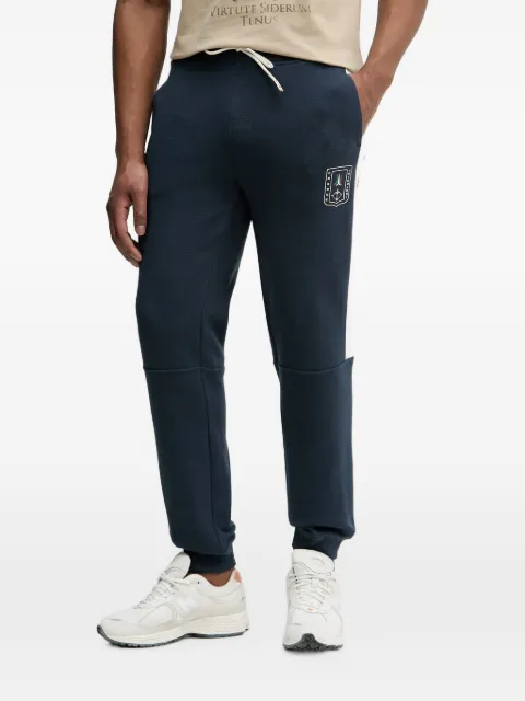 Aeronautica Militare logo-patch track pants Blue PF1023UF00680