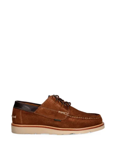 Barbour Murtun suede Derby shoes Brown MFO0833