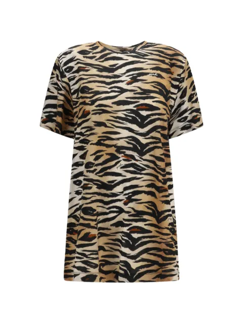 PINKO tiger-print T-shirt Neutrals 106579A37Z