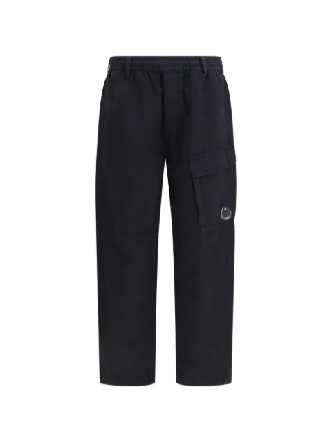 C.P. Company Lens-detail cargo pants Blue 20CMPA249A110626G999
