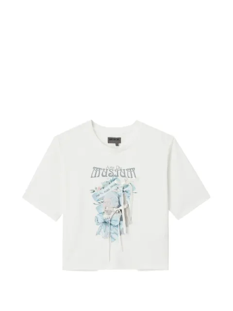 Musium Div. graphic-print T-shirt White MMUTEW01258X