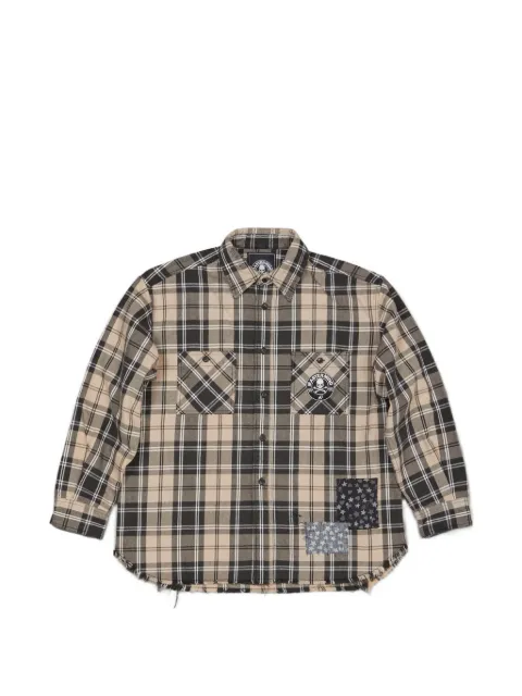 Mastermind Japan x Sean Wotherspoon check-pattern shirt Black MJ26C16SH001