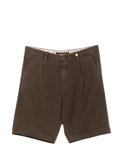 Myths pleated shorts Brown 26M70B99