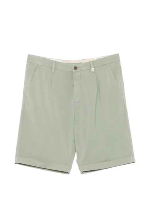 Myths pleated shorts Green 26M70B99