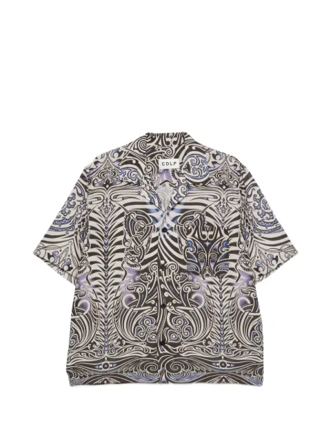 CDLP graphic-pattern camp-collar shirt Neutrals MT0013028301