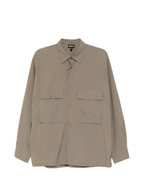 Goldwin classic-collar long-sleeve shirt Neutrals GL56142