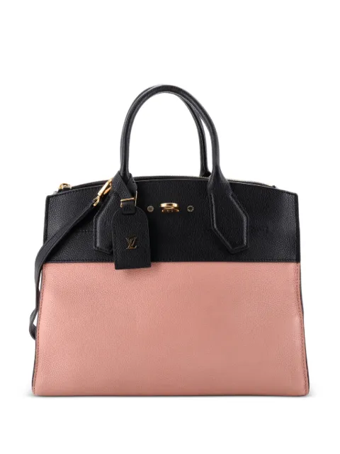 Louis Vuitton Pre-Owned City Steamer Handbag Leather MM tote bag Multicolour 9BGSEB872XRD9Y1I