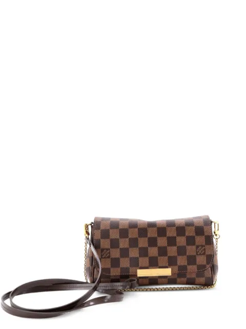 Louis Vuitton Pre-Owned Favorite Handbag Damier PM crossbody bag Brown 7C2BHRY76PC5UOWS