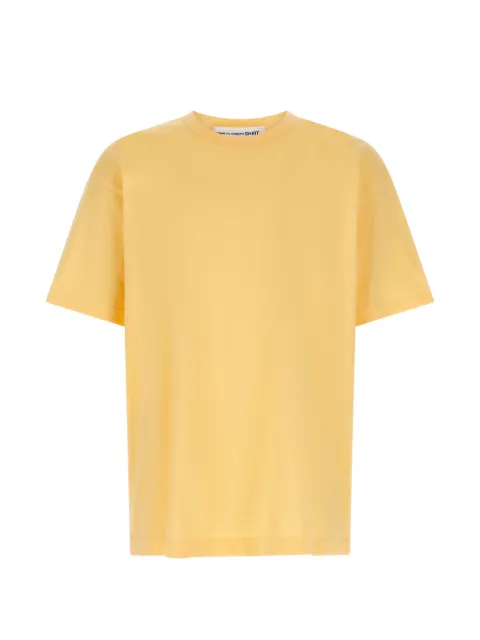 Comme Des Garçons Shirt logo print T-shirt Orange FQT013