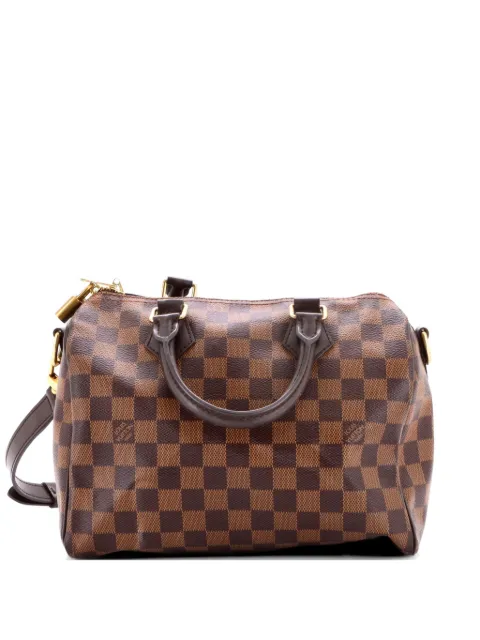 Louis Vuitton Pre-Owned Speedy Bandouliere Bag Damier 25 satchel Brown XUC1KRITB4UQ9ADO