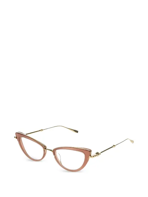 VALENTINO GARAVANI EYEWEAR cat-eye frame glasses Pink VLX123CHB