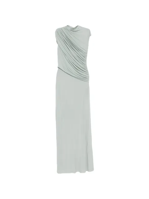 TOVE Saffron draped maxi dress Blue TVD233OYB