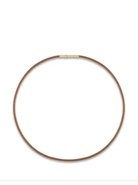 Marie Lichtenberg Micro Lasso necklace Brown ML01482