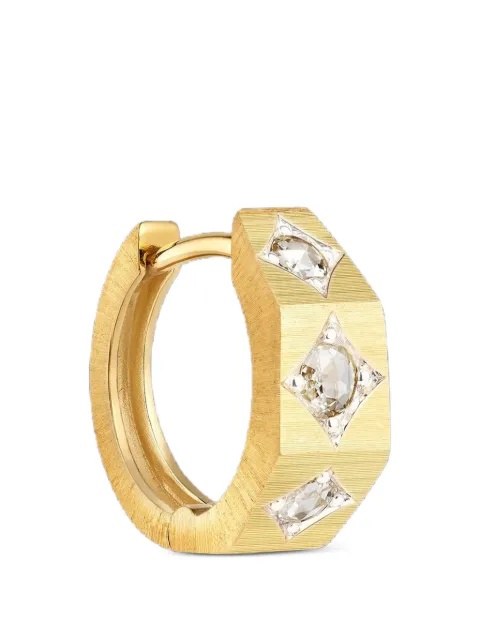 Marie Lichtenberg small Ecrou Coco diamond earring Gold ML01276