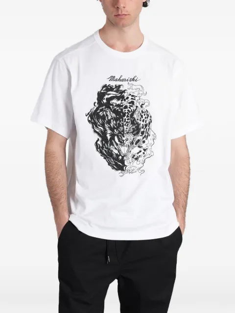 Maharishi Chimera Panther T-shirt White 7351