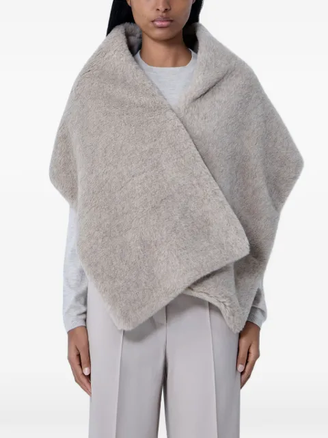 Max Mara textured scarf Grey 2614541241600