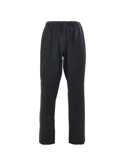 Foret Clay elasticated-waistband trousers Black F1063