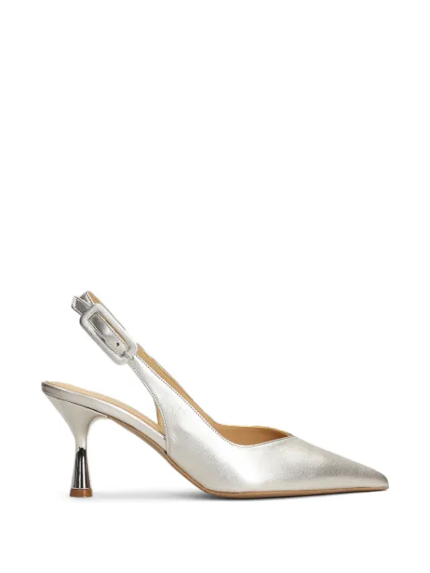 Fratelli Russo pointed-toe slingback pumps Silver TUCCIAS2615