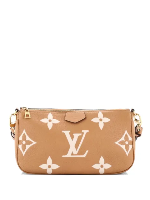 Louis Vuitton Pre-Owned Multi Pochette Accessoires Bicolor Monogram Empreinte Giant crossbody bag Neutrals 6CEIHTCGD9GUM8JV