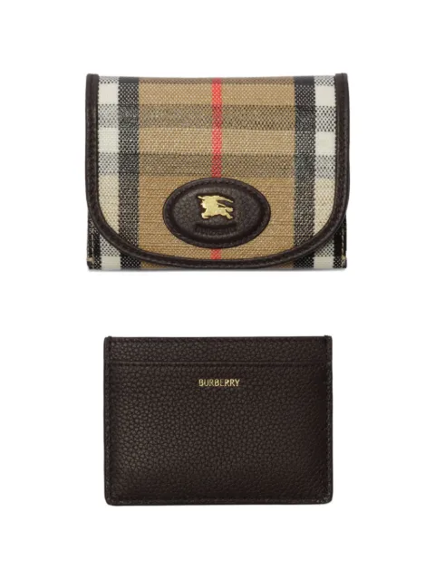 Burberry Highlands coin pouch & card case Brown 8123399