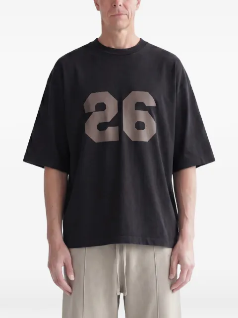 Fear Of God 26 logo-print cotton T-shirt Black FG9M109958HWJ