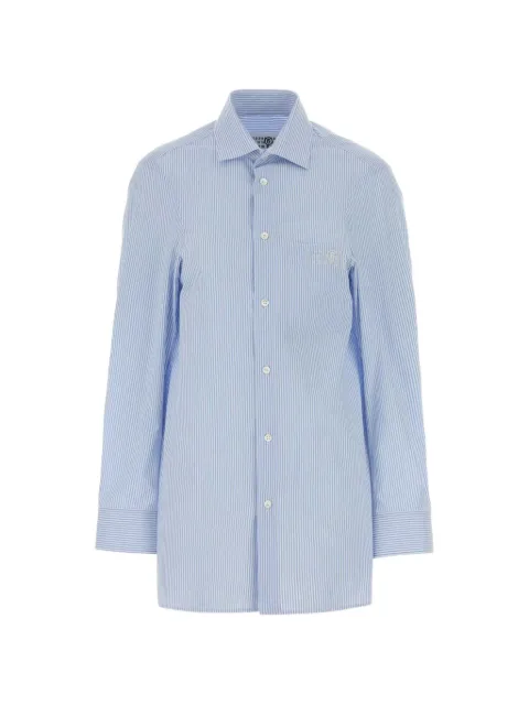 MM6 Maison Margiela long-sleeve shirt Blue S62DT0053M35874