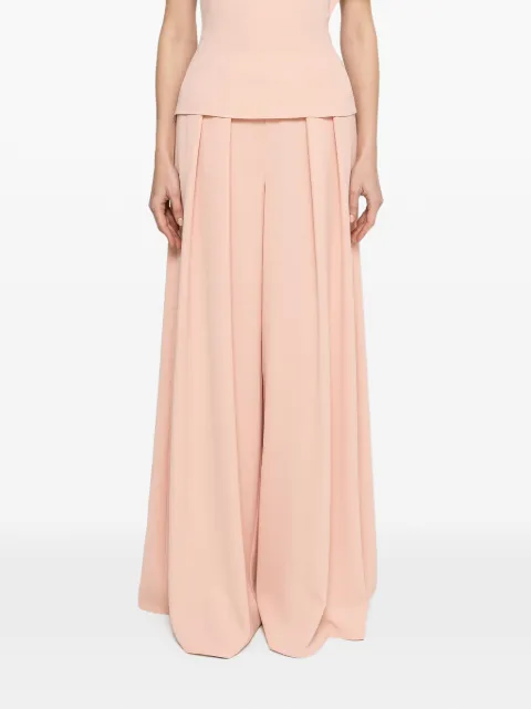 NISSA high-rise pallazo trousers Pink P16530PINK