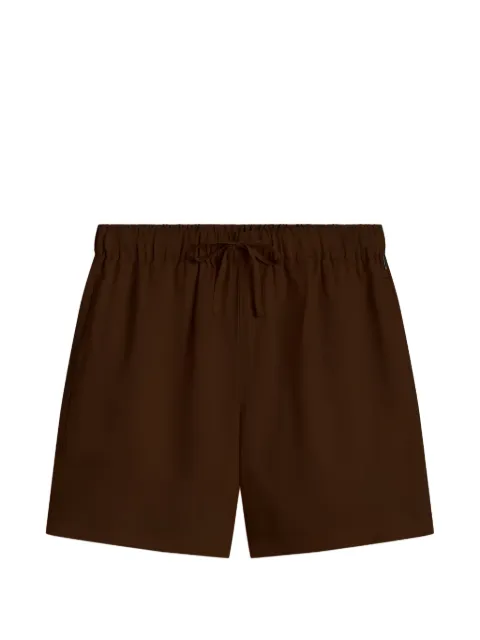 Ecoalf drawstring elasticated-waist shorts Brown MCWGAPCERAS00710S26538