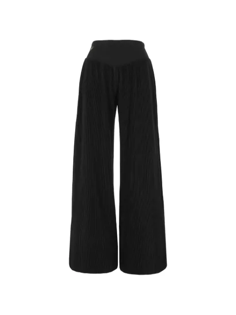 MACRON Chirsten elasticated-waistband trousers Black 200006660001BLK