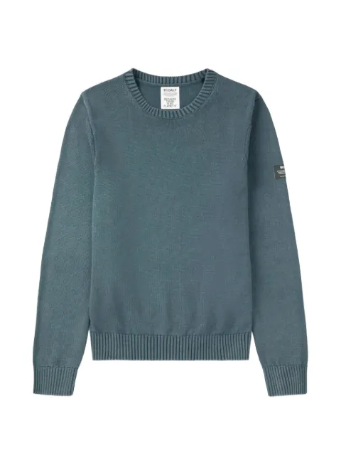 Ecoalf Tail crew-neck sweater Green MCMGAKNTAIL00676S26125