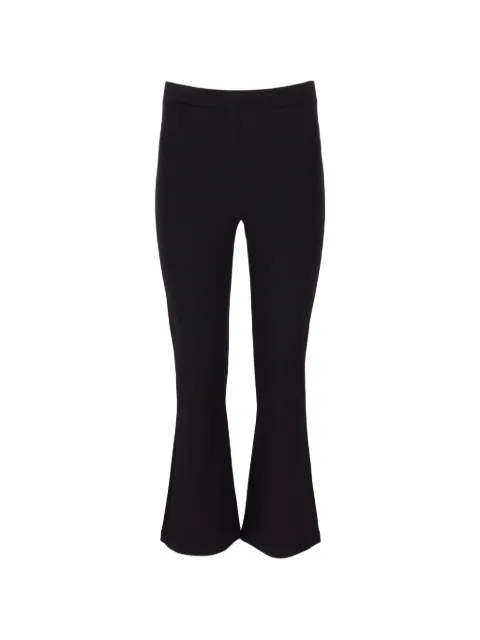 La-Rose flared leggings Black 4ZAMPALEGB