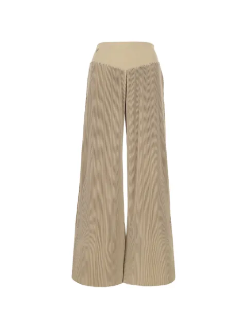 MACRON Chirsten pleated trousers Neutrals 200006670001FGRY