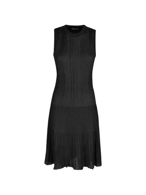 Federica Tosi ribbed-knit sleeveless mini dress Black 4231145229