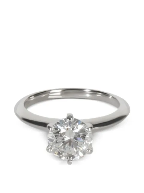 Tiffany & Co. Pre-Owned diamond ring Silver 152500