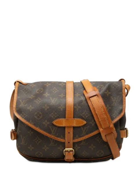 Louis Vuitton Pre-Owned 1991 Monogram Saumur 25 crossbody bag Brown 845R8HQUUW8S1KGJ