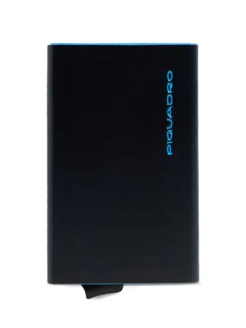 PIQUADRO pop-up card holder Black PP4825B2BLR
