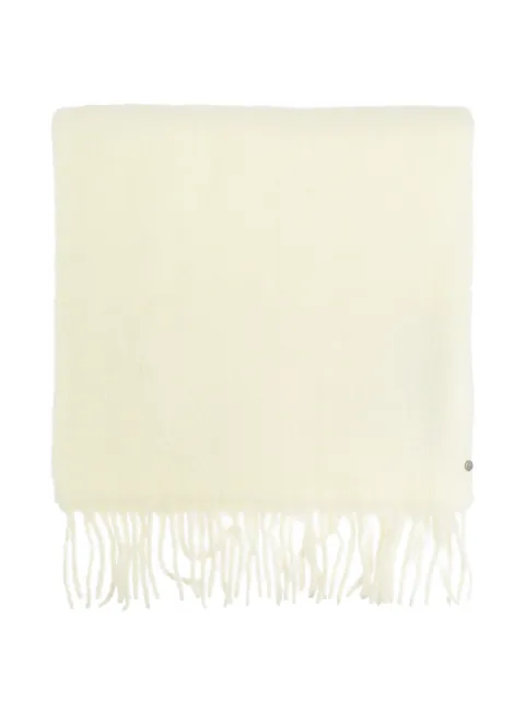 Canada Goose fringed alpaca-blend scarf Neutrals 5485W0