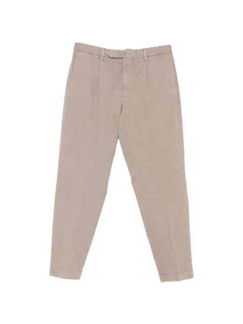 Dell'oglio belt-loops trousers Brown DSE3295