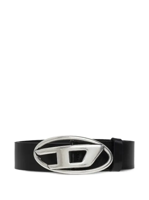 Diesel B-1dr logo-plaque belt Black X08516PR666